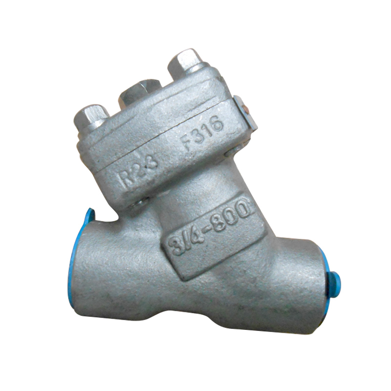 ASME B16.34 Y-Type Strainer,Size: 3/4 Inch, Class: CL800, NPT End, Body Material :ASTM A182 F316L, Trim: 8#